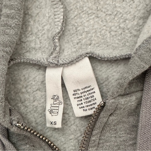 Gray Zip-Up Hoodie - Picture 3 of 6